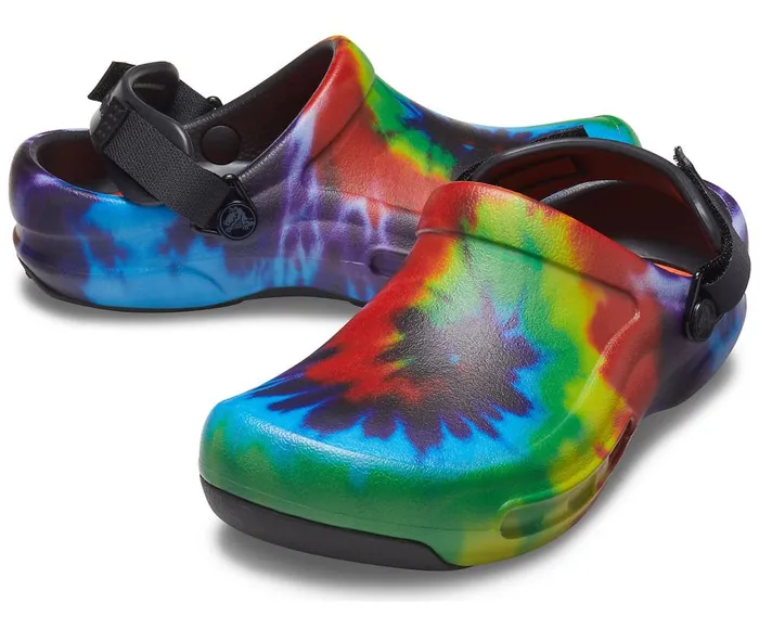 Crocs Bistro Pro LiteRide Graphic Clog Multi WomensMens Clogs