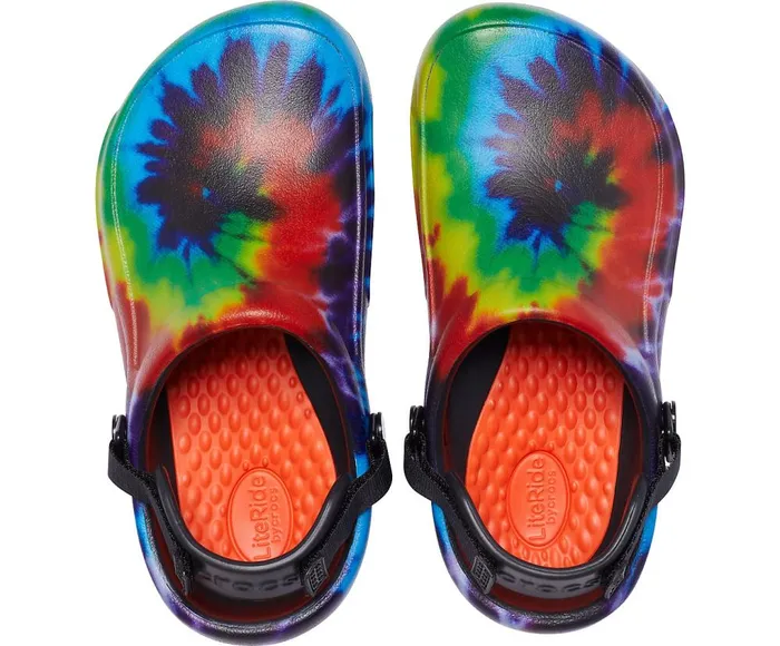 Crocs Bistro Pro LiteRide Graphic Clog Multi WomensMens Clogs