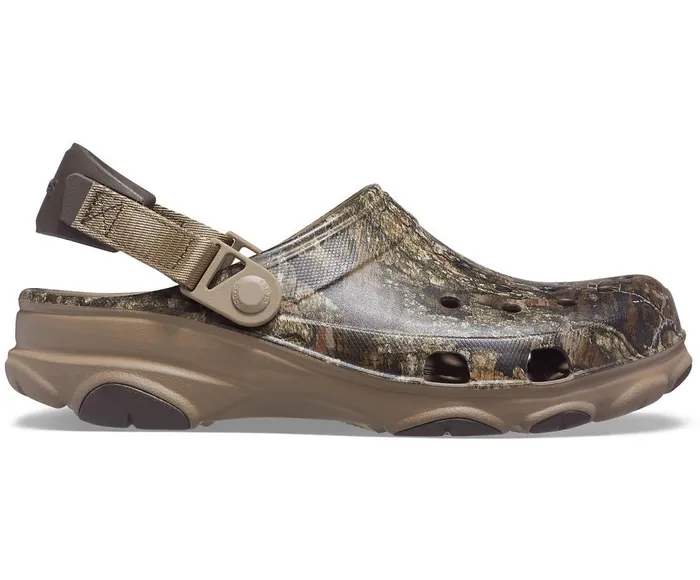 Crocs Classic AllTerrain Realtree Timber Clog Khaki WomensMens Clogs