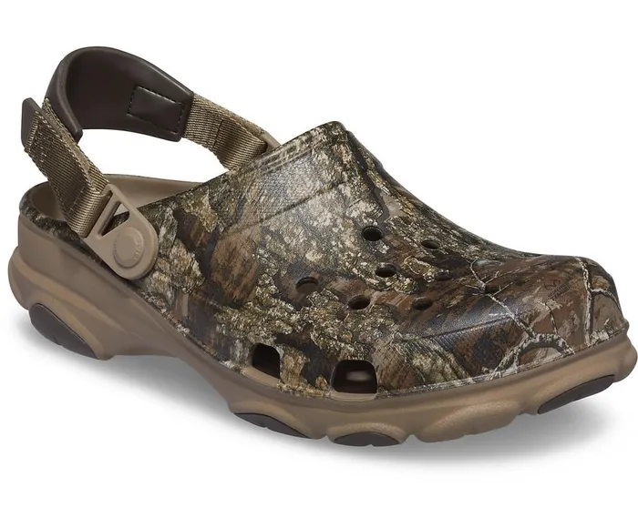 Crocs Classic AllTerrain Realtree Timber Clog Khaki WomensMens Clogs