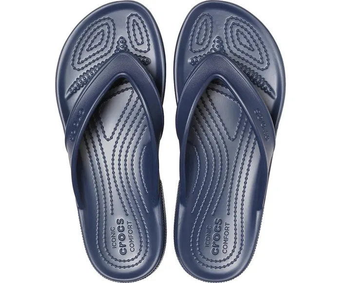 Crocs Classic II Flip Navy WomensMens Sandals