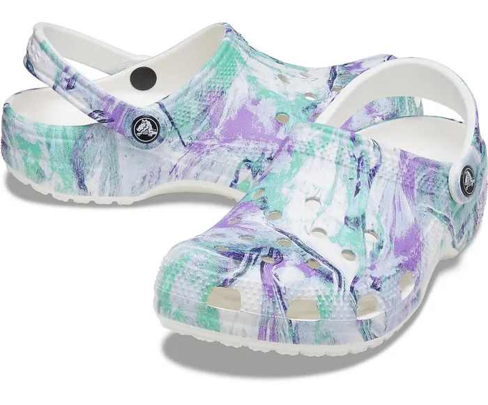 Crocs Classic Out Of This World II Clog White Multi WomensMens Clogs