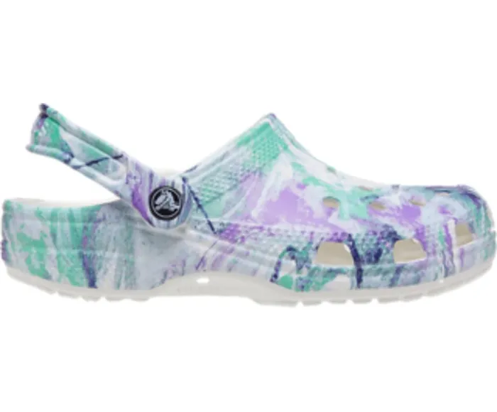 Crocs Classic Out Of This World II Clog White Multi WomensMens Clogs