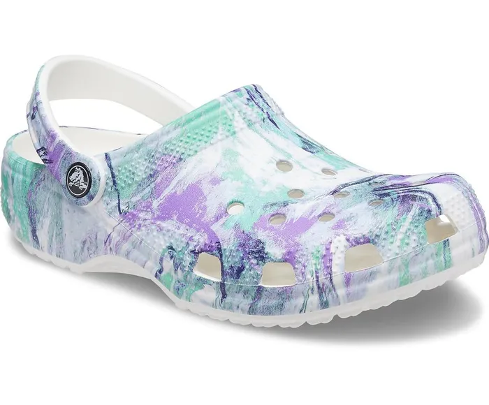 Crocs Classic Out Of This World II Clog White Multi WomensMens Clogs