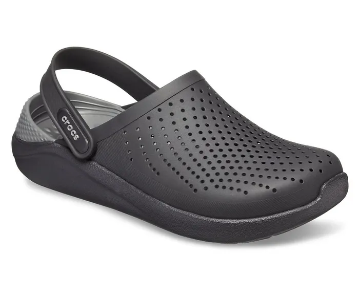 Crocs LiteRide Clog BlackSlate Grey WomensMens Clogs