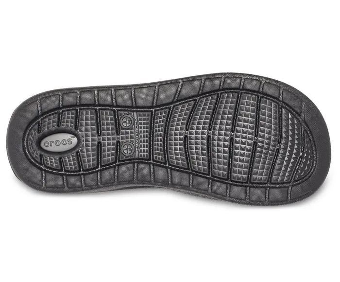 Crocs LiteRide Flip BlackSlate Grey WomensMens Sandals