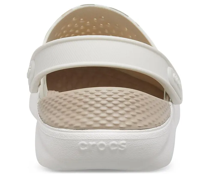 Crocs LiteRide Printed Camo Clog Almost White WomensMens Clogs