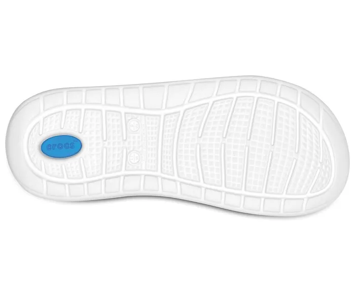 Crocs LiteRide Slide Navy White WomensMens Sandals