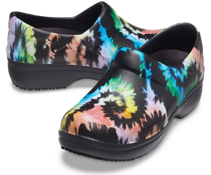 Crocs Neria Pro II Graphic Clog Black Womens Clogs