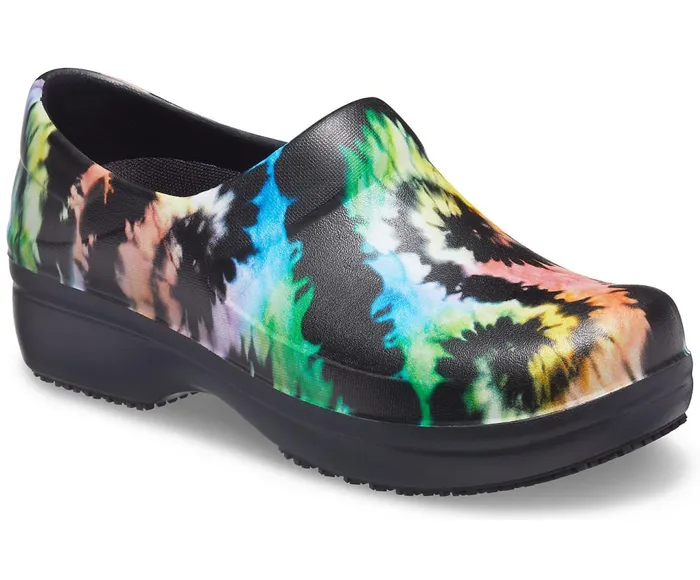 Crocs Neria Pro II Graphic Clog Black Womens Clogs