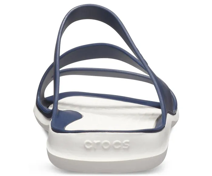 Crocs Swiftwater Sandal Navy White Womens Sandals
