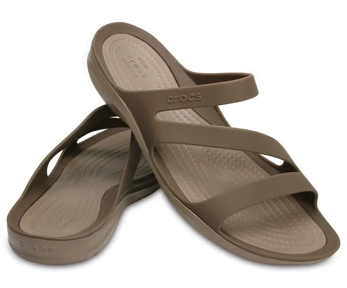 Crocs Swiftwater Sandal Walnut Womens Sandals