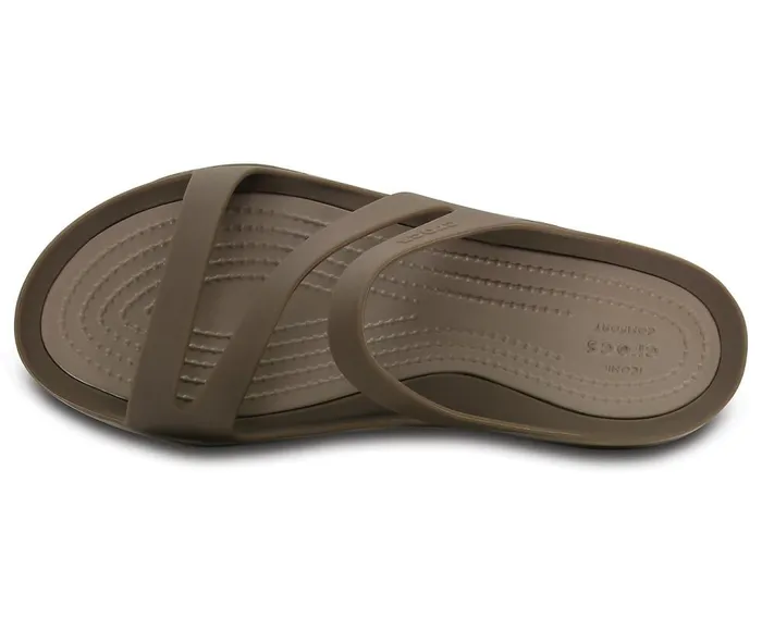 Crocs Swiftwater Sandal Walnut Womens Sandals