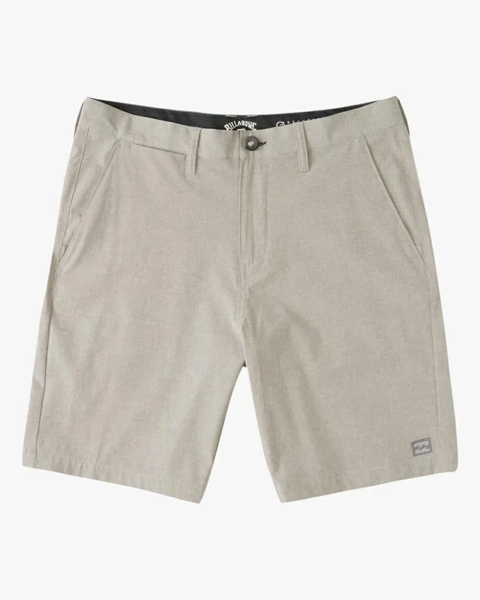 Crossfire Mid Submersible Shorts 19034 Grey Men Billabong Shorts