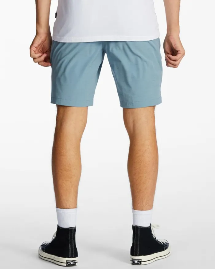 Crossfire Slub Submersible 19034 Shorts Washed Blue Men Billabong Shorts