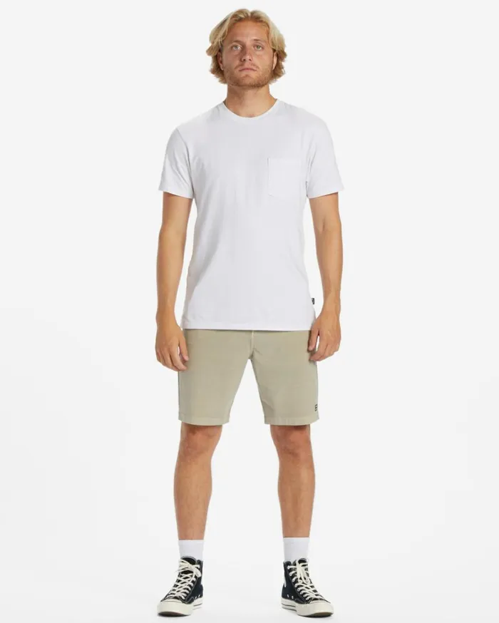 Crossfire Wave Washed 18034 Hybrid Submersible Shorts Oyster Men Billabong Submersible Shorts