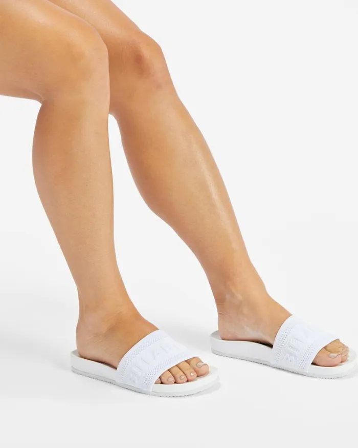 Cruz Slider Sandals Salt Crystal Women Billabong Shoes