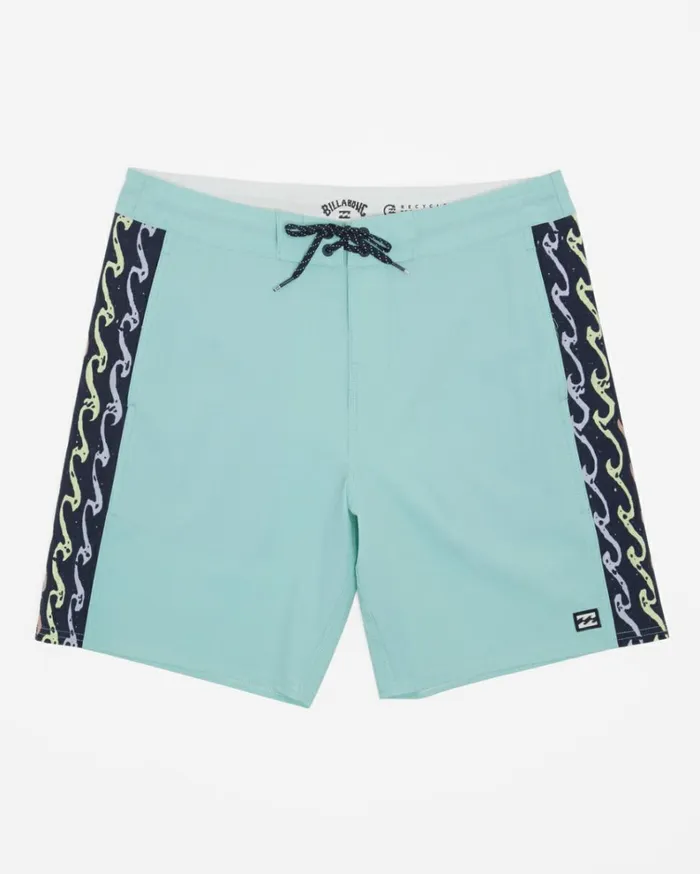 D Bah Lo Tide 18034 Boardshorts Minty Men Billabong Side Pockets