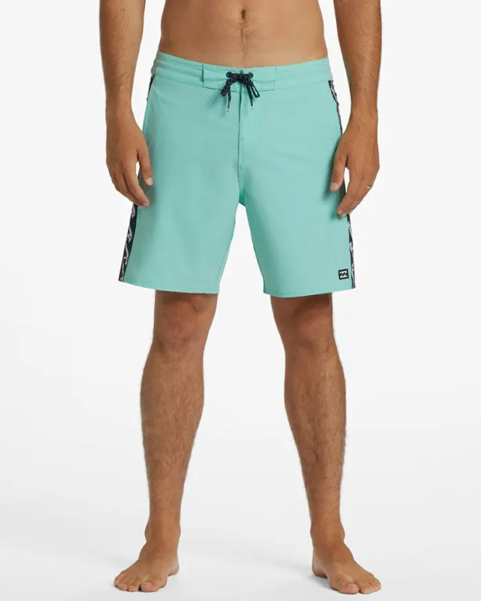 D Bah Lo Tide 18034 Boardshorts Minty Men Billabong Side Pockets