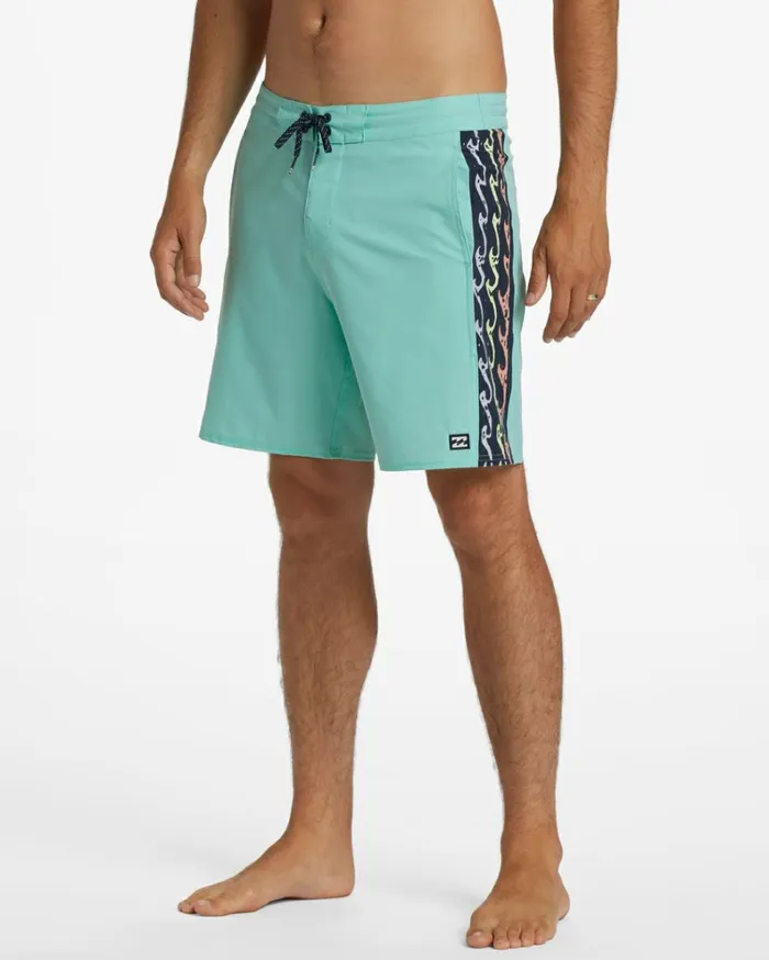 D Bah Lo Tide 18034 Boardshorts Minty Men Billabong Side Pockets
