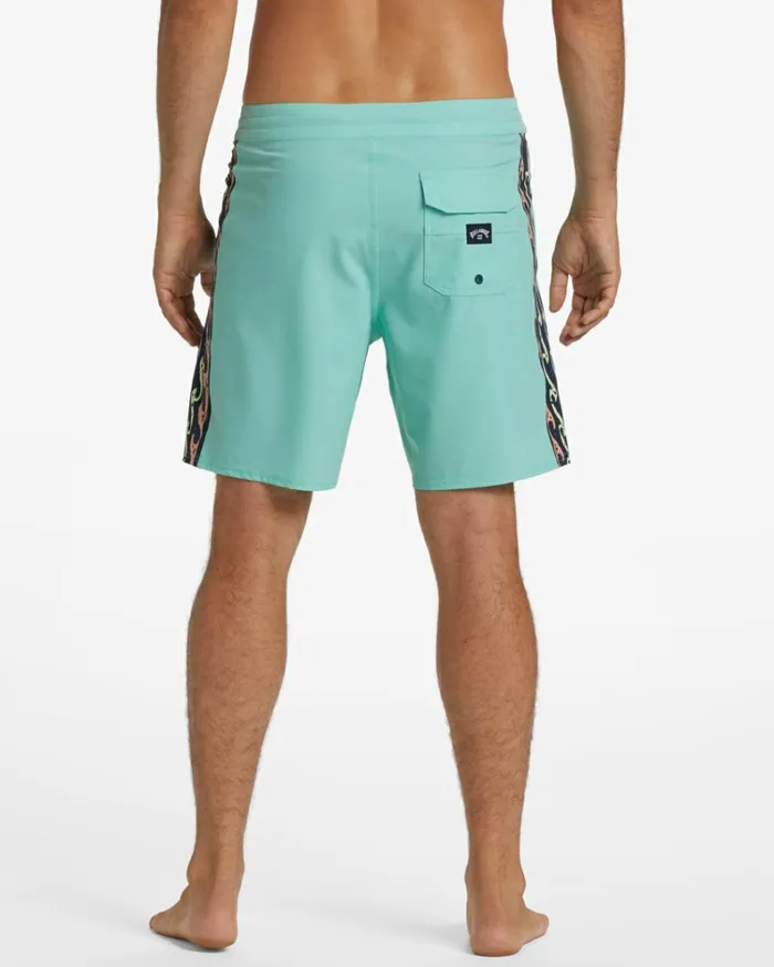 D Bah Lo Tide 18034 Boardshorts Minty Men Billabong Side Pockets