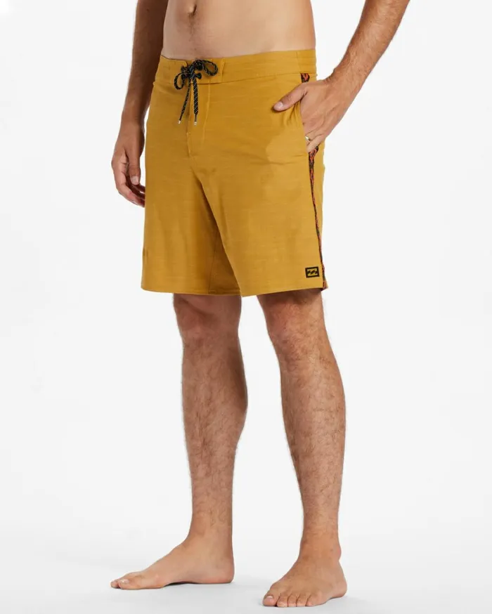 D Bah Lo Tide 18034 Boardshorts Mustard Men Billabong Side Pockets