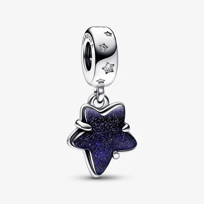 Dangle Charms Women Pandora Celestial Galaxy Star Murano Dangle Charm