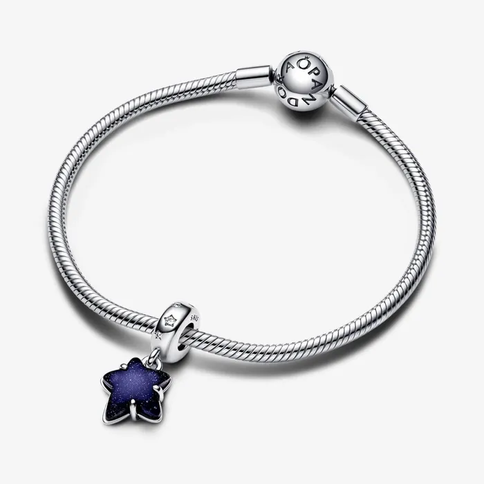 Dangle Charms Women Pandora Celestial Galaxy Star Murano Dangle Charm