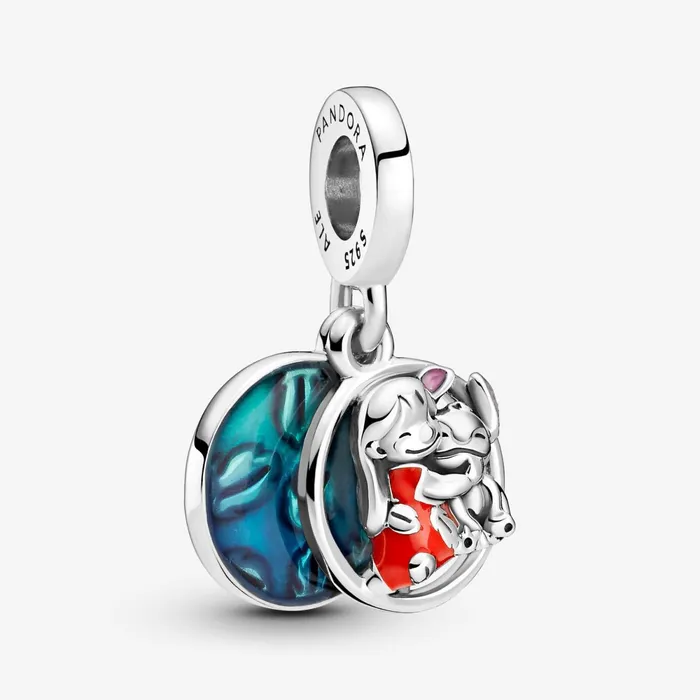 Dangle Charms Women Pandora Disney Lilo and Stitch Family Dangle Charm