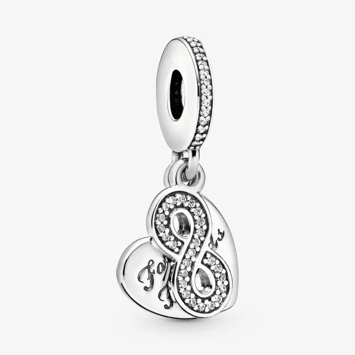Dangle Charms Women Pandora Forever Friends Heart Dangle Charm