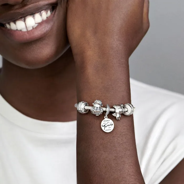 Dangle Charms Women Pandora Friends Are Family Dangle Charm