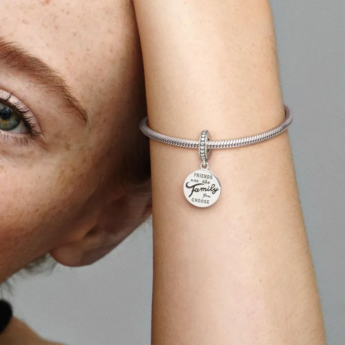 Dangle Charms Women Pandora Friends Are Family Dangle Charm