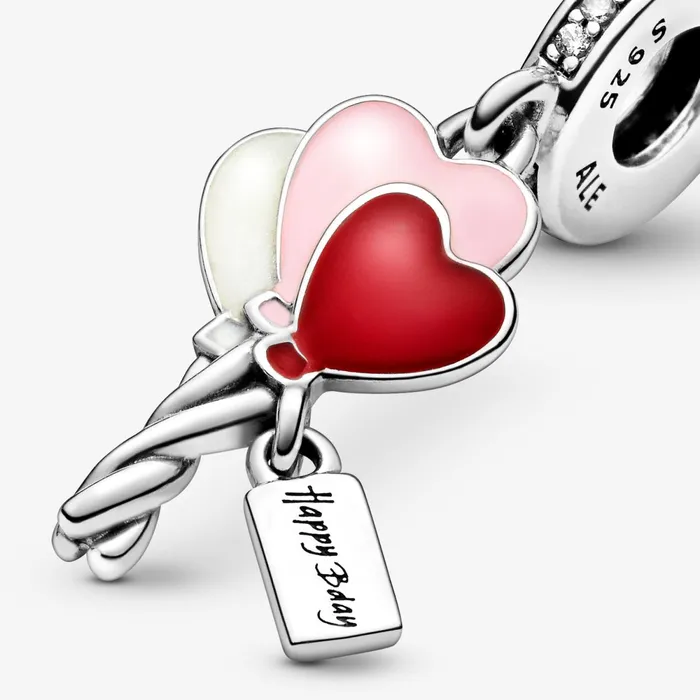Dangle Charms Women Pandora Happy Bday Balloon Dangle Charm