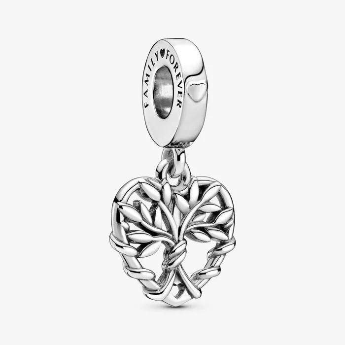 Dangle Charms Women Pandora Heart Family Tree Dangle Charm