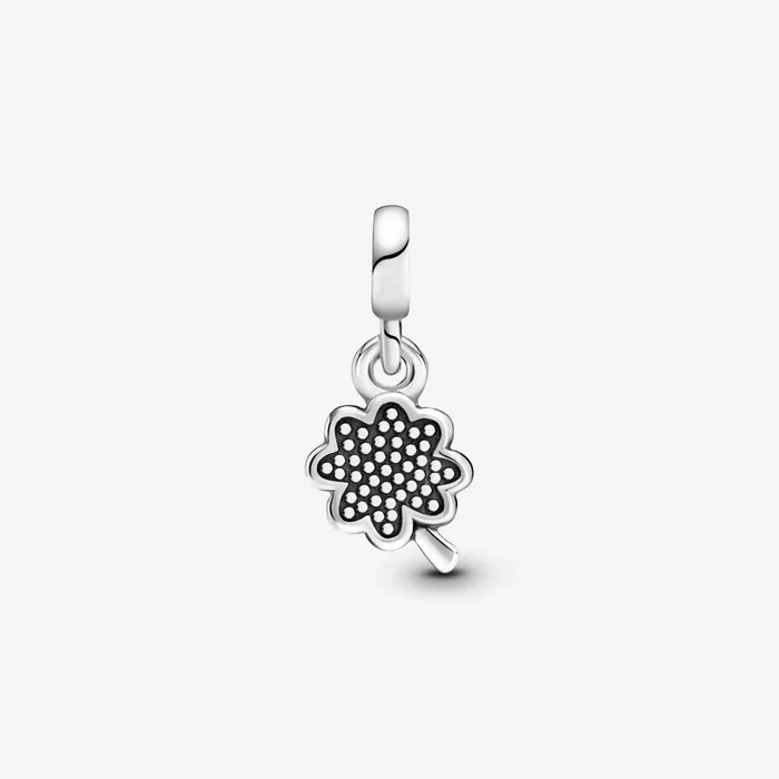 Dangle Charms Women Pandora Online ME Fourleaf Clover Mini Dangle Charm