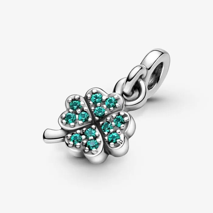 Dangle Charms Women Pandora Online ME Fourleaf Clover Mini Dangle Charm