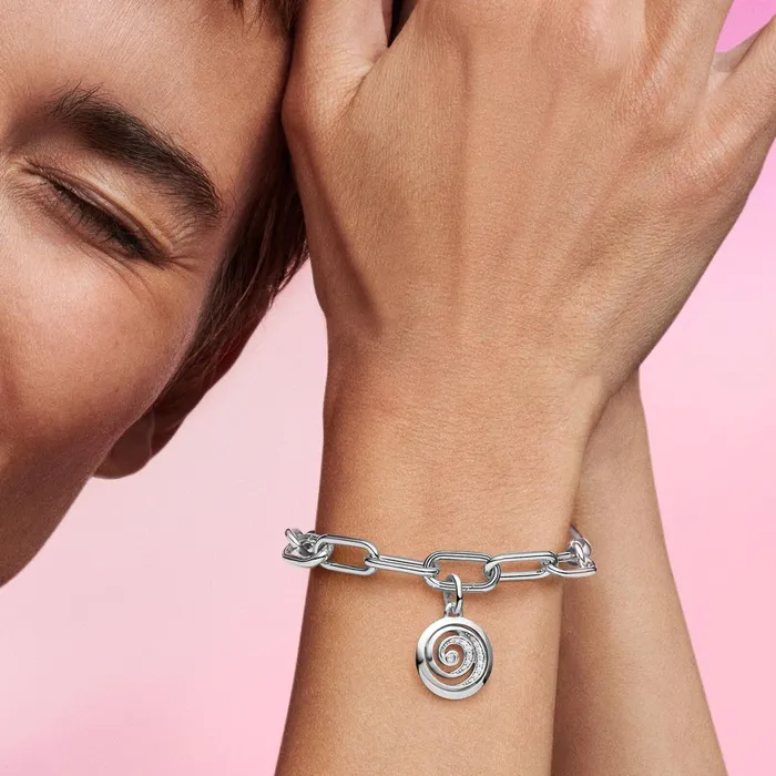 Dangle Charms Women Pandora Online ME Gratitude Spiral Medallion Charm