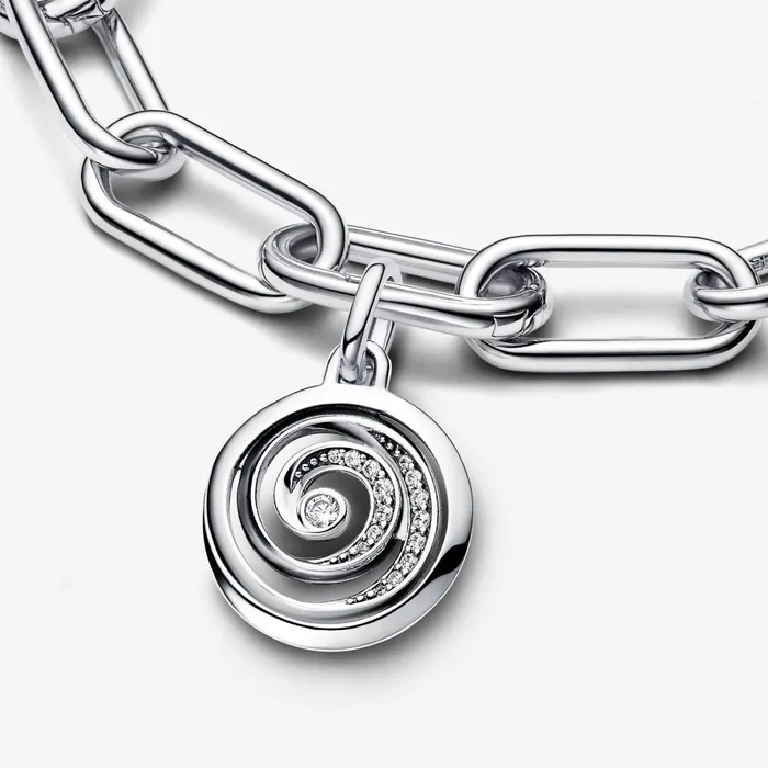 Dangle Charms Women Pandora Online ME Gratitude Spiral Medallion Charm