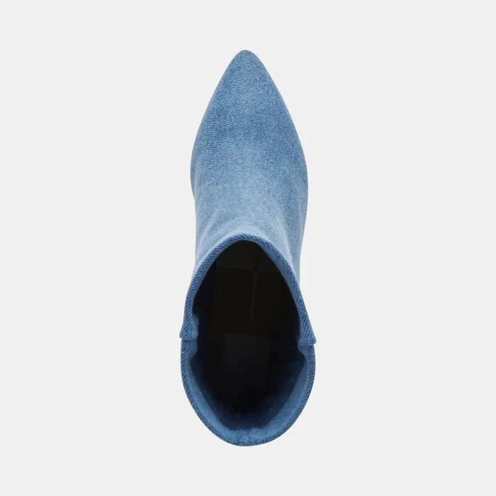 Dee Booties Blue Denim Women Dolce Vita Boots and Booties