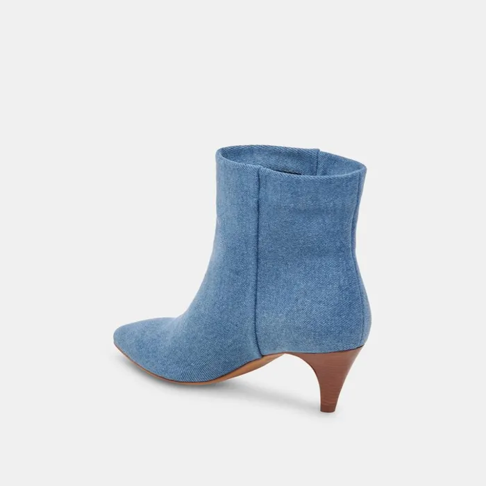 Dee Booties Blue Denim Women Dolce Vita Boots and Booties