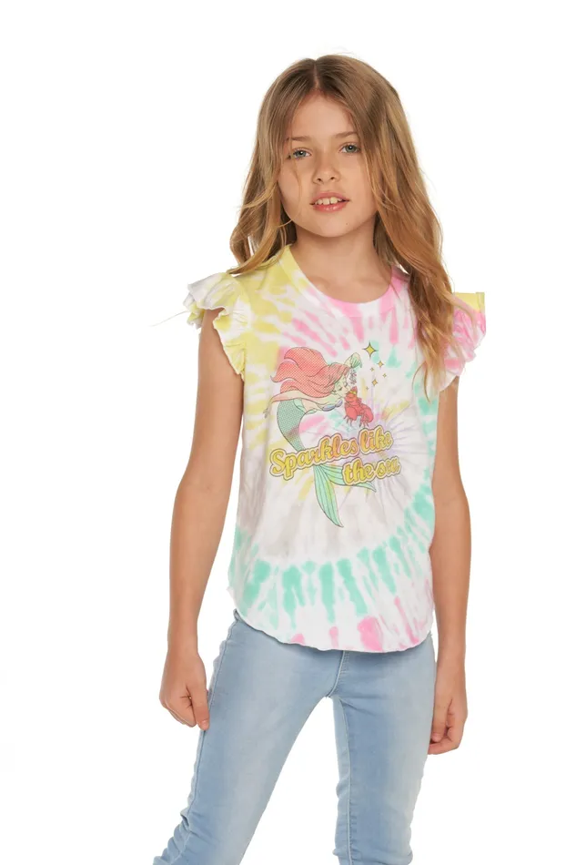 Disney The Little Mermaid Little Mermaid Girls Tops Chaser Brand