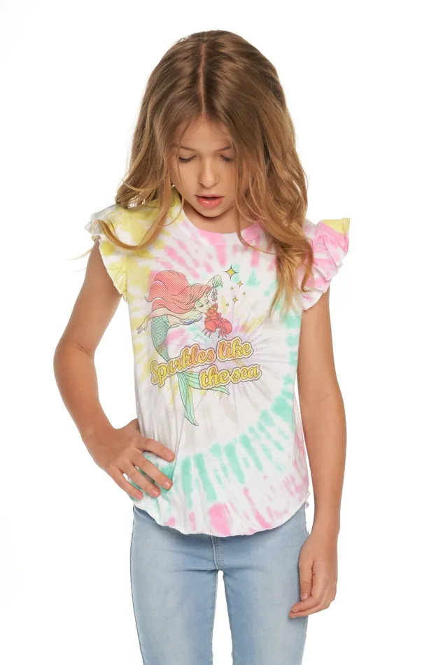 Disney The Little Mermaid Little Mermaid Girls Tops Chaser Brand Disney The Little Mermaid Little Mermaid Girls Tops Chaser Brand