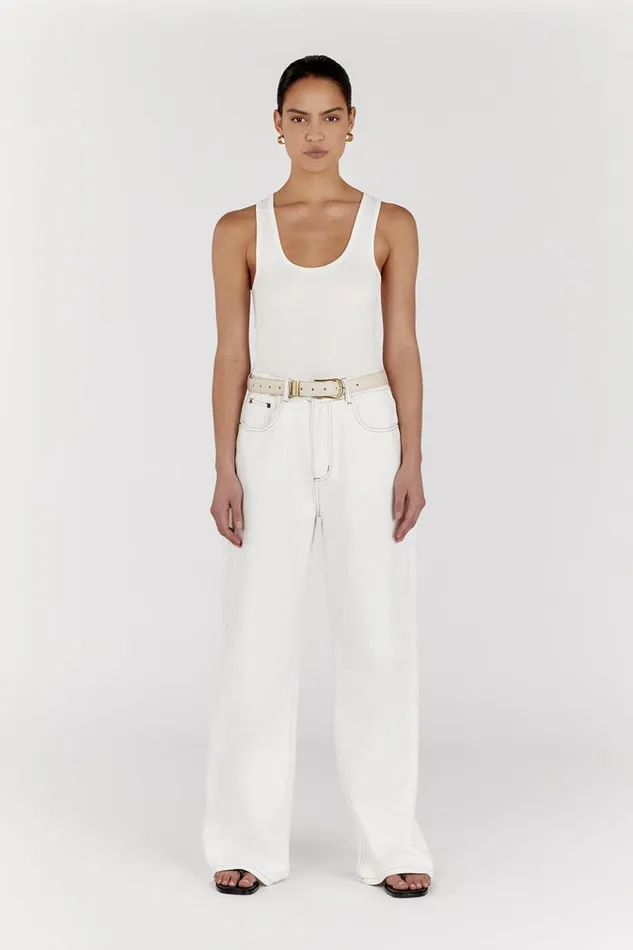 DISSH Belts SANCIA THE ANIKA BELT OFF WHITE 8211 Women