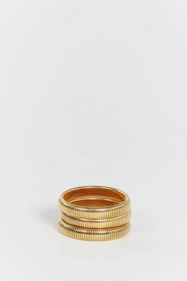 DISSH Jewellery LUV AJ FLEX CHAIN BRACELETS GOLD 8211 Women