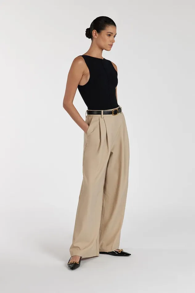DISSH Knitted OWEN BLACK BOAT NECK TOP 8211 Women
