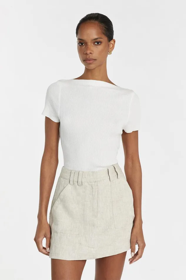 DISSH Mini EVA NATURAL LINEN SKORT 8211 Women
