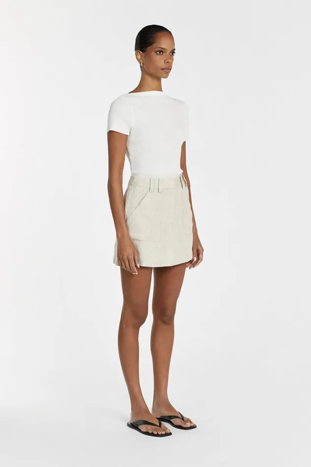 DISSH Mini EVA NATURAL LINEN SKORT 8211 Women