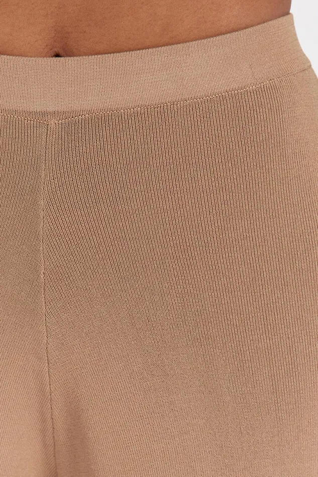 DISSH Pants MABLE TAN KNIT PANT 8211 Women
