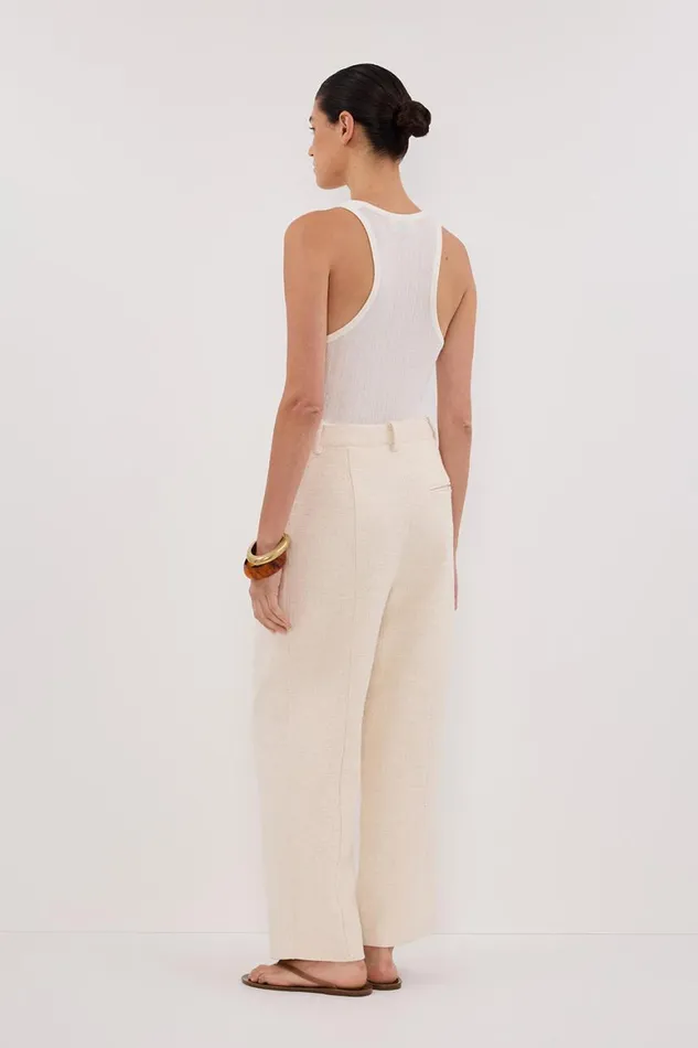 DISSH Pants NIA NATURAL OPEN WEAVE PANT 8211 Women