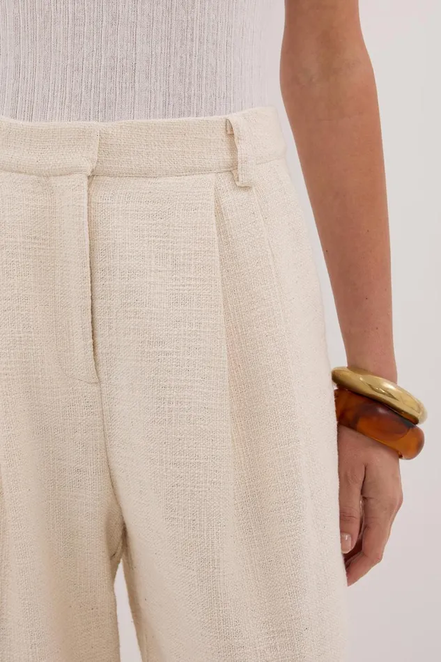 DISSH Pants NIA NATURAL OPEN WEAVE PANT 8211 Women